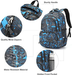 rickyh style Lightweight Elementary Durable Backpack Student Kids Waterproof Backpack