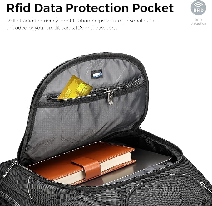 Swissdigital Design Large Travel Backpack For Men， TSA Business Laptop Backpack With Finder color random| J16BTBT013-01