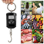 Luggage Weight Scale, Hanging Scale Backlit Electronic with Hook 200kg/100g Digital,for Travel
