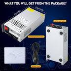 VAYALT 48V 25A 1200W DC Switching Power Supply, Universal Regulated Switching AC 110V/220V to DC 48V Transformer, Power Supply for Industrial, CCTV, Computer Project, 3D Printer, LED Strip Light