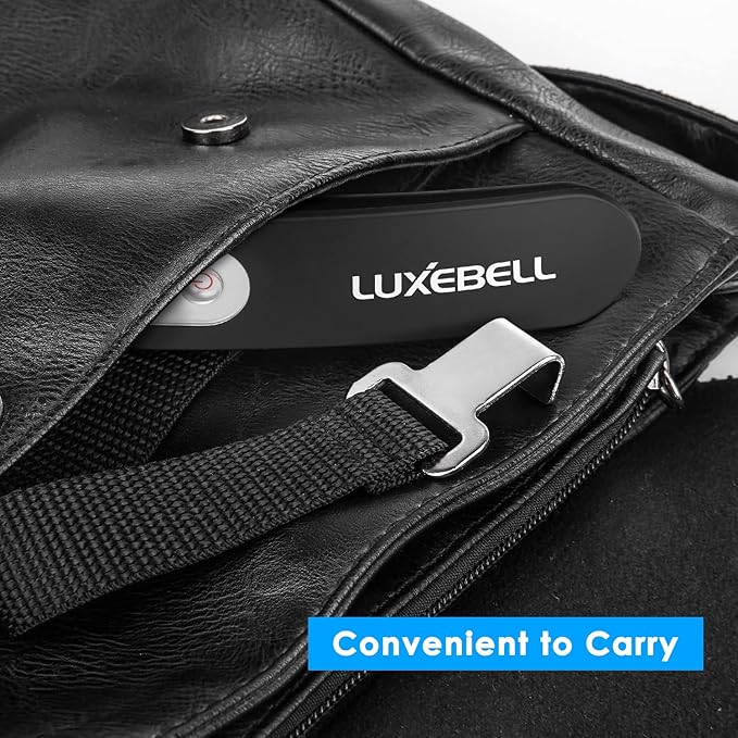 Digital Luggage Scale Vacation Travel Essentials Accessories Gifts for Traveler Portable Suitcase Handheld Weight Scale 110 lbs Hanging Baggage Travel Must Haves