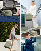 LOVEVOOK Large Travel Backpack for Women, TSA Carry on Backpack for Airplanes, 40L Personal Item Travel Bag for Women fits 17" Laptop,Waterproof Carry on Bag Airplane Approved with 3 Packing Cubes