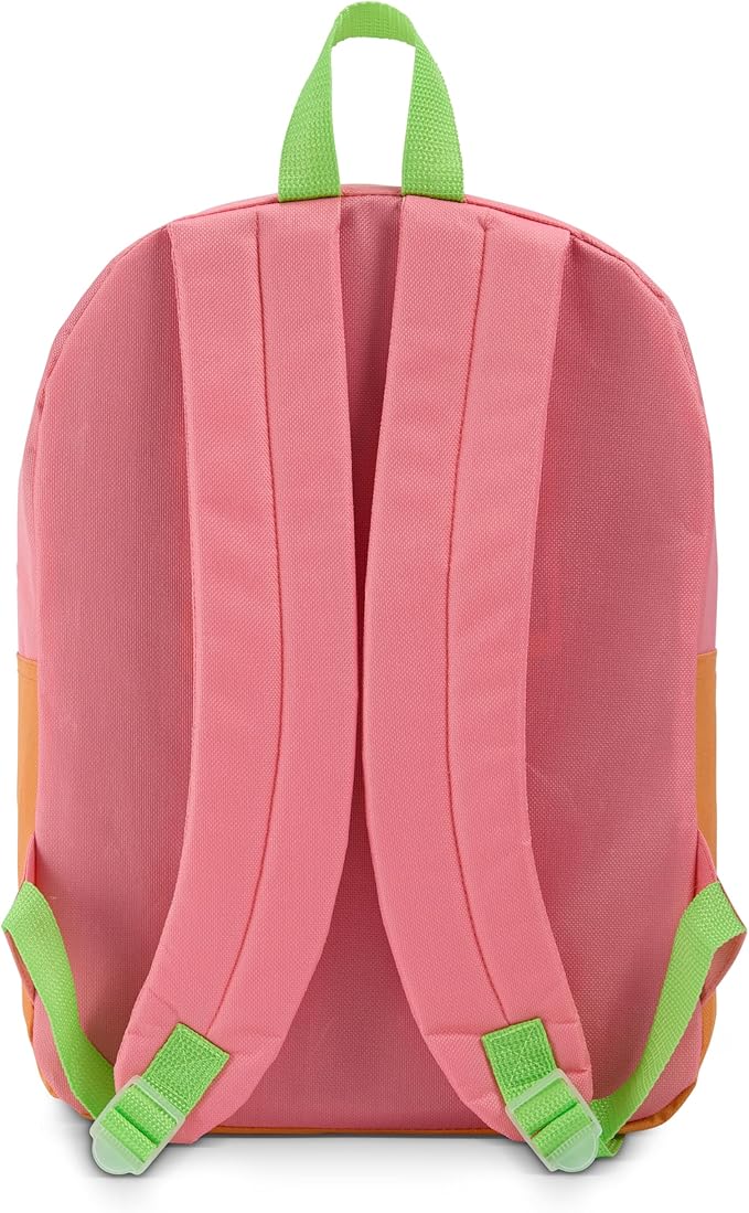 Disney Princess Tiana Backpack for Kids - Cute & Durable Kids Backpack for Girls with Padded Straps & Zip Compartment - Ideal Toddler Bookbag for School & Travel - 15”