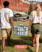 TOURIT Soft Sided Cooler Bag Insulated 30/48/60 Cans, Large Collapsible & Leakproof Ice Chest for Picnic, Beach, Camping, Travel