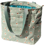 ESVAN Original Floral Tote Bag Large Shoulder Bag with Multi Pockets for Gym Travel Beach Daily Bags