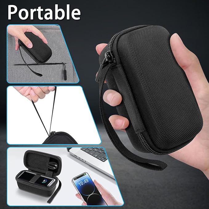 co2CREA Case for Anker Prime 9600mAh Battery Pack 65W Power Bank, Hard Travel Case Replacement (Case Only)
