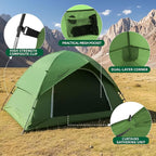 Camping Tent for 2 Person, 4 Person, 6 Person - Waterproof Two Person Tents for Camping, Small Easy Up Tent for Family, Outdoor, Kids, Scouts in All Weather and All Season by Clostnature