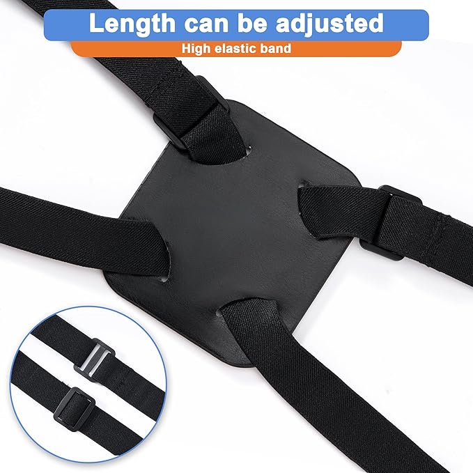 Chelmon Luggage Straps, Ajustable Elastic Bungee Belt for Suitcases, Add Extra Bag Easy and Securely for Travel (Black)