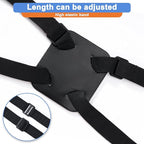 Chelmon Luggage Straps, Ajustable Elastic Bungee Belt for Suitcases, Add Extra Bag Easy and Securely for Travel (Black)