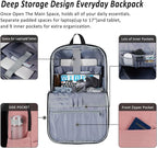 MAXTOP Laptop Backpack Bookbag Backpack Business Anti-theft Backpacks[Water Resistant] Work College Business Travel Computer Backpack for Men Women Fits up to 17" Notebook
