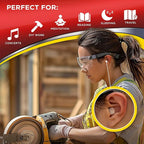 HEAROS Ultimate Softness Foam Disposable Earplugs, NRR 32, 100 Pair, PU Foam, Hearing Protection, Beige (5299)