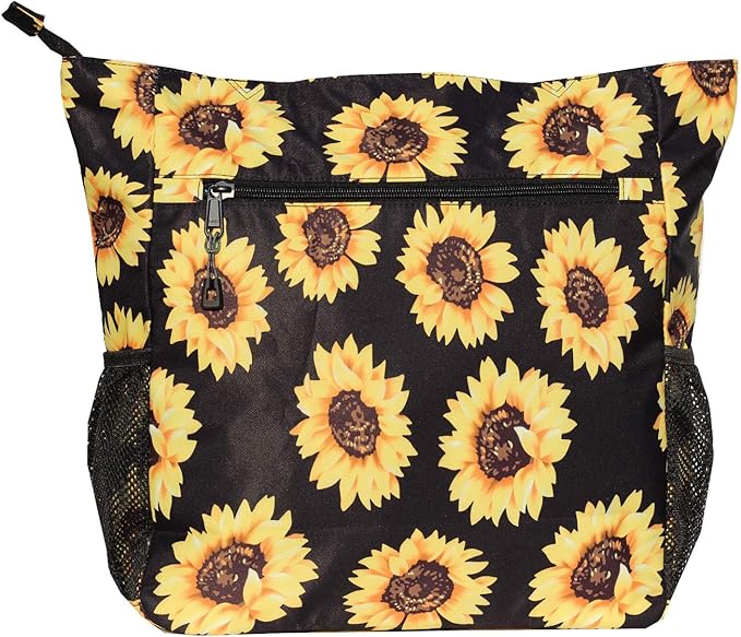 Original Floral Water Resistant Large Tote Bag Shoulder Bag for Gym Beach Travel Daily Bags Upgraded