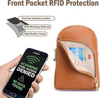 INICAT RFID Blocking Sling Bag, Anti Theft Crossbody Bag for Women, Travel Fanny Pack Style Purse, Vegan Leather
