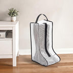 Boots Storage Bag, Portable Shoe Bags for Storage and Travel, Clear Dust Proof Boots Cover Bag, Boot Organizer (Large)