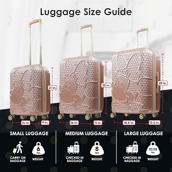 FUL Carry-On 21-Inch, Rose Gold, Carry-On 21-Inch