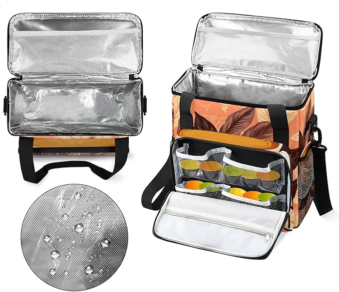 Coffee Maker Carring Bag Travel Storage Tote Bag Compatible with Keurig K-Mini or K-Mini Plus Portable Single Serve Coffee Brewer Case with Pockets for K-cup Pods(Bag Only)