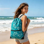 HOLYLUCK Drawstring Backpack Bag Sport Gym Sackpack