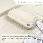 Pander Belt Bag for Women, Fashion Waist Packs, Crossbody Bags with Adjustable Strap (White Opal).