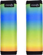 Cosmos 2 Pcs Fade in Color Comfort Neoprene Handle Wraps/Grip/Identifier for Travel Bag Luggage Suitcase