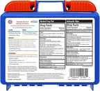 Be Smart Get Prepared 110 pc First Aid Kit: Clean, Treat, Protect Minor Cuts, Home, Office, Car, School, Business, Travel, Emergency, Outdoor, Camping & Sports, FSA/HSA (Packaging may vary)