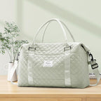 HYC00 Travel Duffel Bag,Carry-on Overnight Weekender Bags for Women,Sports Tote Gym Bag with Wet Pocket