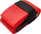 Luggage Straps for Suitcases TSA Approved-2 Pack Bright Personalized Luggage Belt Strap for Suitcase/Carry On Bag Luggage Accessories for Travel (Red)