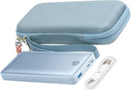 khanka Hard Travel Case for Anker 325/535 Power Bank PowerCore 20K Portable Charger 20000mAh, Case Only (Blue)