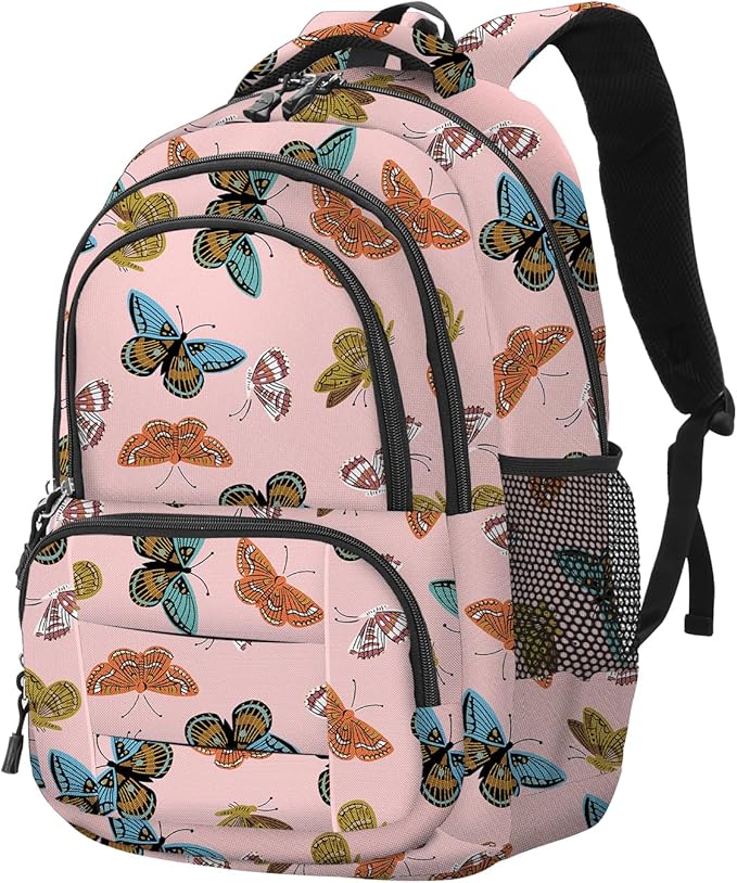 rickyh style School Backpack Travel Bag for Men & Women Lightweight College Back Pack with Laptop Compartmen