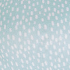 Bucky 40 Blinks No Pressure Printed Eye Mask for Travel & Sleep, Teal Dots, One Size