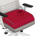 TranquilRelax Large Seat Cushion, Memory Foam Cushion for Long Sitting Hours on Office Chair, Home & Car, Non-Slip Chair Pad for Relieving Back & Sciatica & Hip & Coccyx Pain (Red)