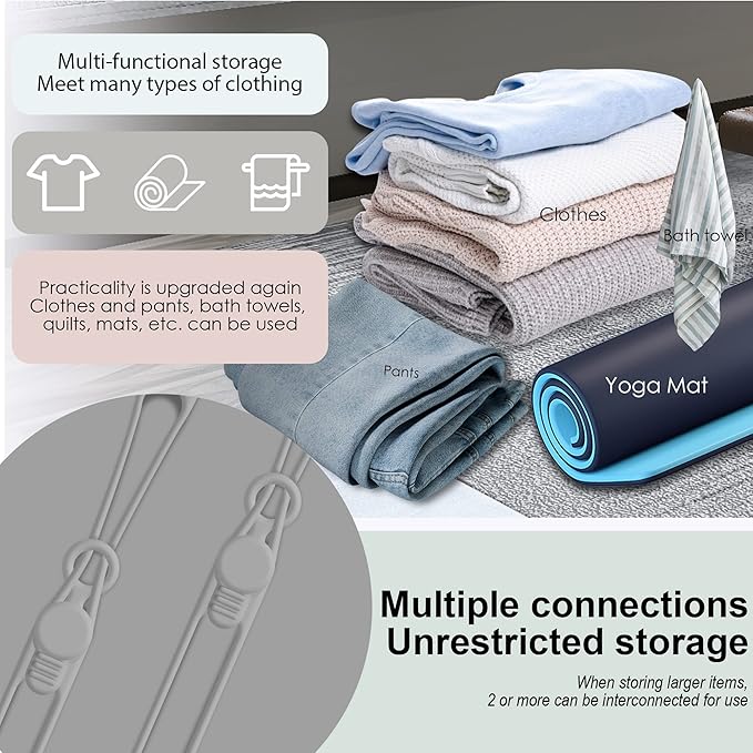16Pcs Silicone Cable Straps Wire Organizer for Bundling Earphone, Phone Charger, Computer Cords, Reusable Cable Ties Cord Organizer in Home,Office,Kitchen,School(Grey)