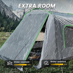 WildFinder SUV Tent, Rectangle Car Tent for Family, Waterproof & Windproof for Car Camping, Large Camping Tents with Storage Bag, SUV, Van, Jeep