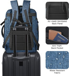 Carry On Backpack, Extra Large 50L Travel Backpack for Men & Women, Expandable Backpack For Airplanes, 17 Inch Laptop Backpack, Luggage Suitcase 40L Daypack Lightweight Business Weekender Bag, Blue