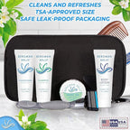 Bergman Kelly - Hotel Toiletries Bundle - White Tea, 1 oz ea, 125 Pieces - 5-Piece Set: 25 ea Rectangular Bar Soap, Shampoo, Conditioner, Body Lotion & Body Wash - Bulk Mini Guest Amenities