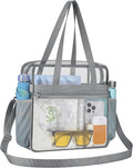 USPECLARE Clear Bag for Stadium Events,Transparent Bag for Work Sports Games Concerts Travel Gym