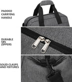 14 inch Small Gym Bag for Women & Men, Mini Duffel Bag for Travel Sports Lightweight Carry On Bag, Grey