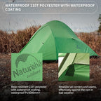 Naturehike Cloud Up Tent, Lightweight Backpacking Tents, Waterproof Ultralight Tent for Camping Hiking Backpacking