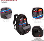 SWISSGEAR SA6752 TSA Friendly ScanSmart Laptop Backpack (Black)