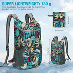 G4Free Lightweight Packable Hiking Backpack for Men Women Small Hiking Daypacks Foldable Shoulder Pack Casual Outdoor Bag 11L
