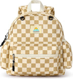 STEAMEDBUN Corduroy Toddler Backpack for Girls 2-4: Kids backpack for Boys Girls - 12 inch Preschool Kindergarten Backpacks - Checkered