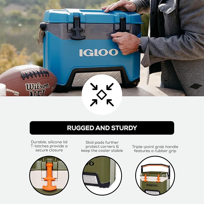 Igloo BMX Cooler | Insulated Hard Shell Ice Chest