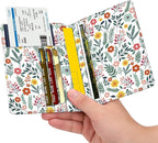 FINTIE Passport Holder, Slim Travel Wallet RFID Blocking Card Case Cover Passport Cover Protector Essentials with Credit Card Slots for Women/Men | Slim, RFID Blocking, Card Case Cover, Essentials, Credit Card Slots