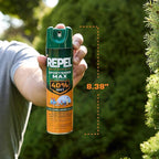 Repel Insect Repellent Sportsmen Max Formula 40% DEET 6.5 Ounces, Aerosol, 6 Pack