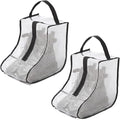Boots Storage Bag, Portable Shoe Bags for Storage and Travel, Clear Dust Proof Boots Cover Bag, Boot Organizer (Medium)