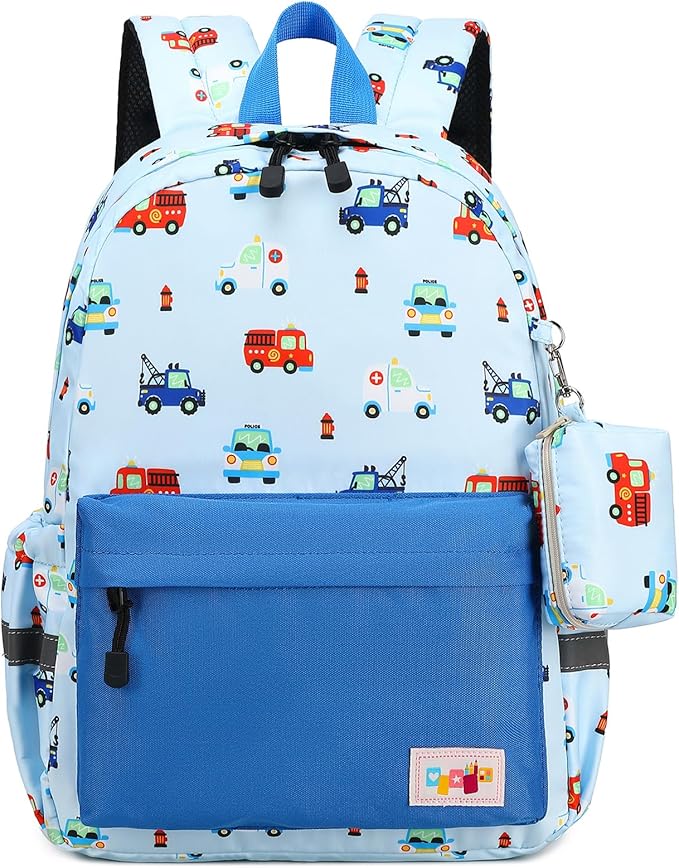 mygreen Toddler Backpack, Kids Backpack for Boys and Girls with Chest Strap | with Chest Strap