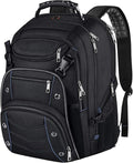 VECKUSON Extra Large Laptop Backpack, 22" x 17" x 10", 60L Capacity, Multi-Compartment Protection, Fits 15.6-19" Laptops, TSA Approved, RFID Anti-Theft, Sport Backpack