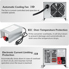 𝐔𝐩𝐠𝐫𝐚𝐝𝐞 WF-9855 55 Amp RV Power Converter Charger, Replace for RV Camper WF-9800 Series, WF-9855, WF-9855-AD, WF-9855-MBA, for Lead-Acid Battery 1 Year Warrant