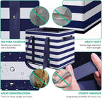 WISELIFE 2 Pack Reusable Grocery Bags Large Water Resistant Grocery Collapsible Heavy Duty Tote Bags for Shopping Picnic
