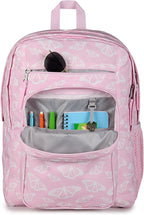 JanSport Laptop Backpack - Computer Bag with 2 Compartments, Ergonomic Shoulder Straps, 15” Laptop Sleeve, Haul Handle - Flutter By