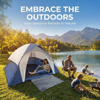 XL 1/2/3/4 Person Dome Camping Tent,Tents for Camping,Tents for Camping Waterproof,Double Layer Waterproof, Removable Rain Fly, for Outdoor Hiking, Fishing